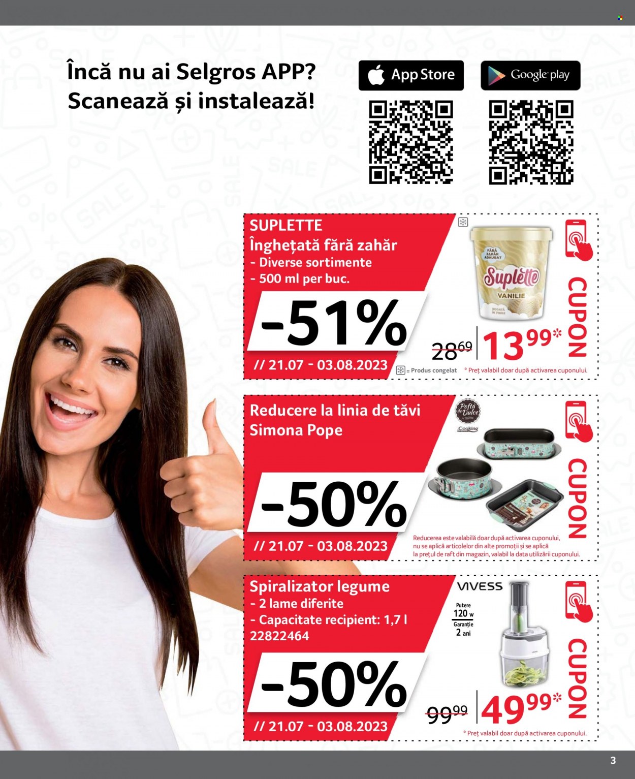 Catalog Selgros - 21.07.2023 - 03.08.2023. Pagina 3