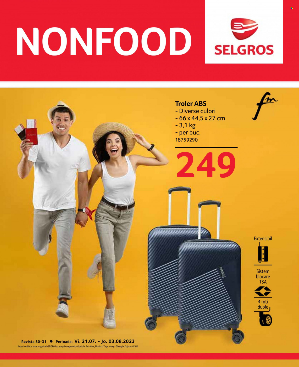 Catalog Selgros - 21.07.2023 - 03.08.2023. Pagina 1