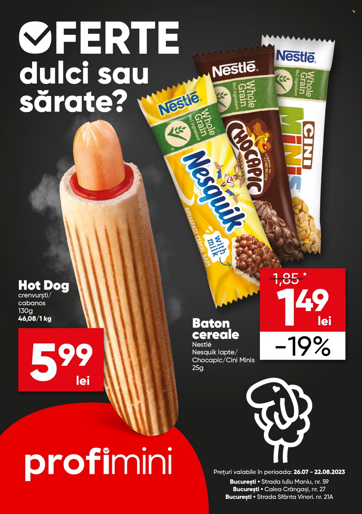Catalog Profi Mini - 26.07.2023 - 22.08.2023. Pagina 1