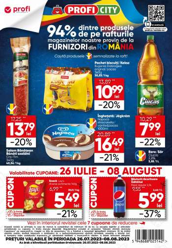 Cataloage Profi City - 26.07.2023 - 08.08.2023.