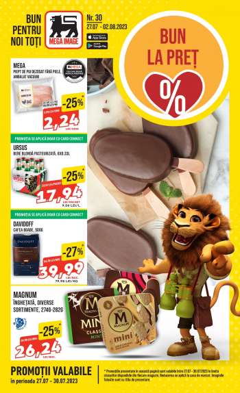 Cataloage Mega Image - 27.07.2023 - 02.08.2023.