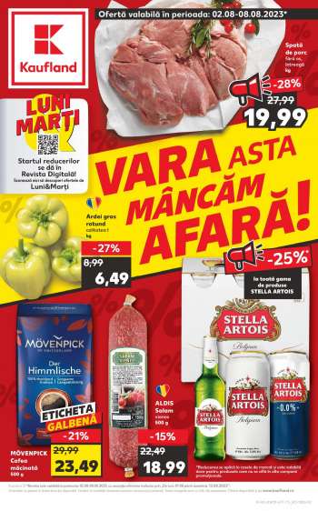 Cataloage Kaufland - 02.08.2023 - 08.08.2023.