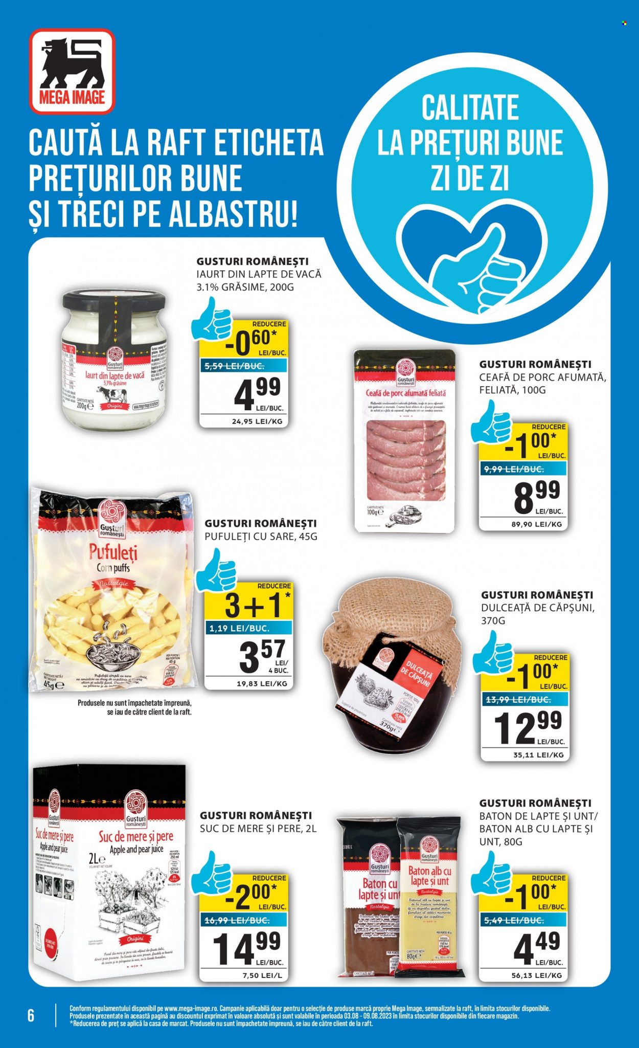 Catalog Mega Image - 03.08.2023 - 09.08.2023. Pagina 6