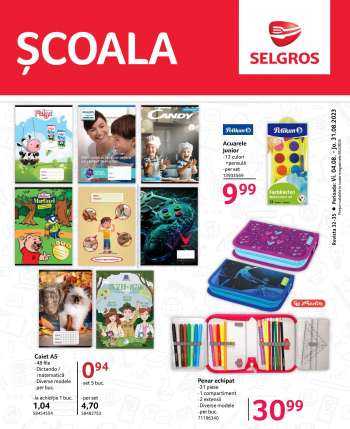 Cataloage Selgros - 04.08.2023 - 31.08.2023.