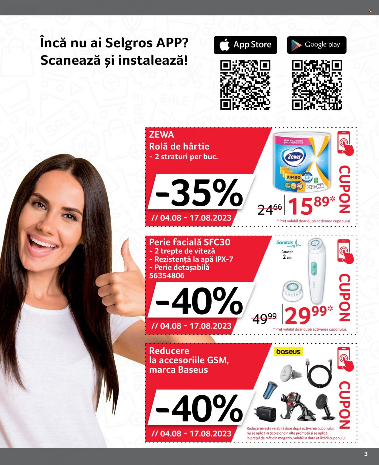 Catalog Selgros - 04.08.2023 - 17.08.2023. Pagina 3