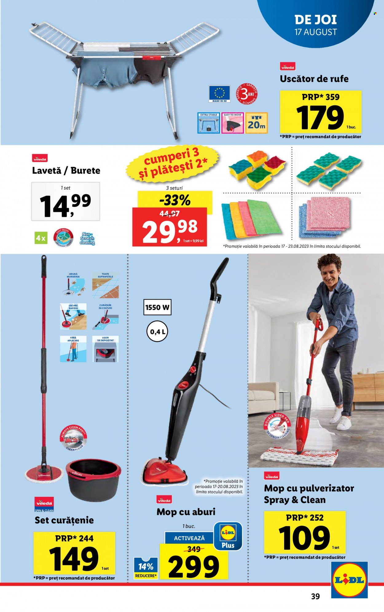 Catalog Lidl - 14.08.2023 - 20.08.2023. Pagina 39
