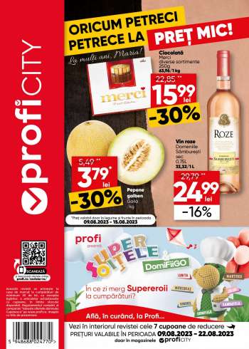 Cataloage Profi City - 09.08.2023 - 22.08.2023.