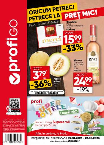 Leták Profi GO - 9.8.2023 - 22.8.2023.