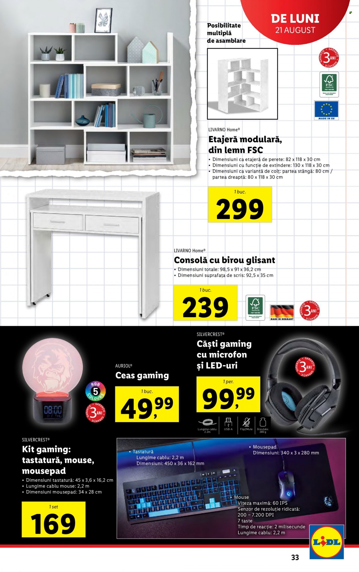 Catalog Lidl - 21.08.2023 - 27.08.2023. Pagina 33