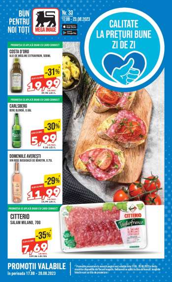 Cataloage Mega Image - 17.08.2023 - 23.08.2023.
