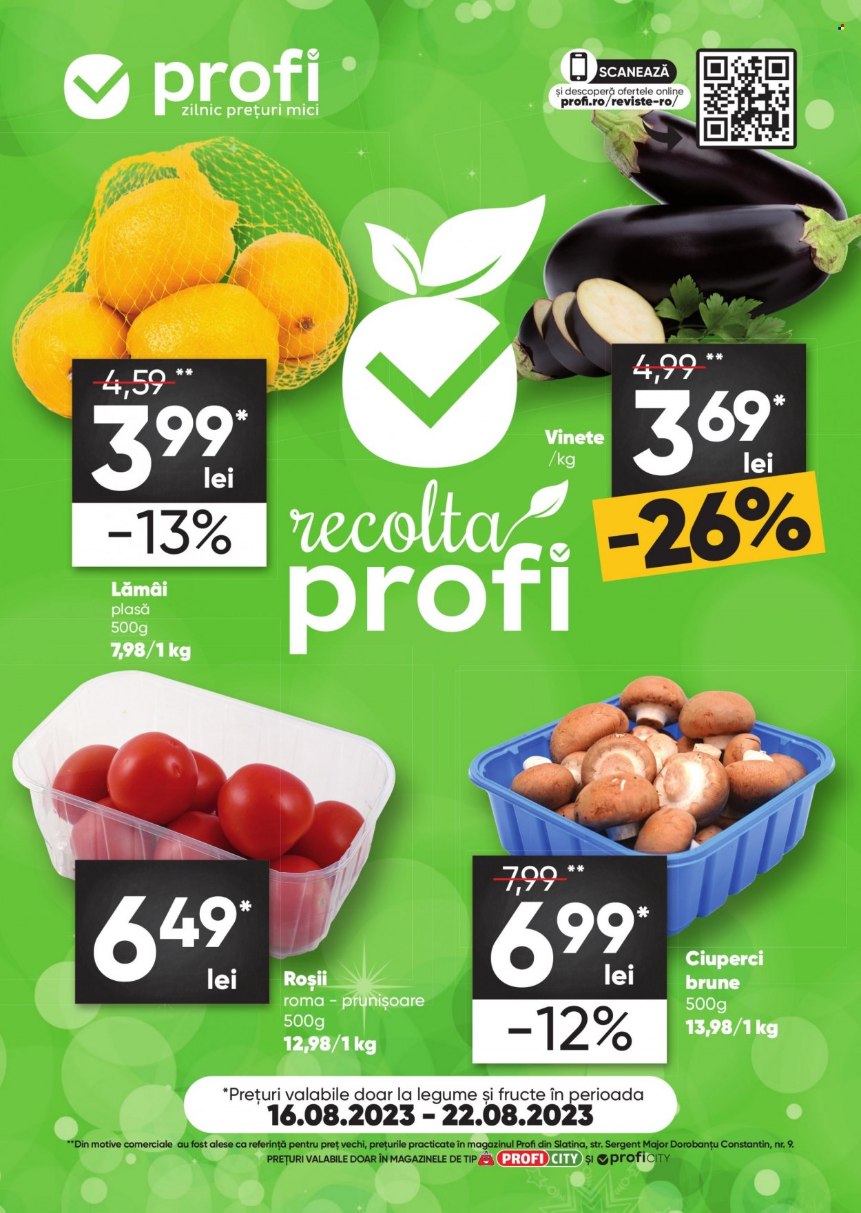 Catalog Profi City - 16.08.2023 - 22.08.2023. Pagina 1