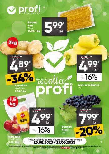 Cataloage Profi City - 23.08.2023 - 29.08.2023.