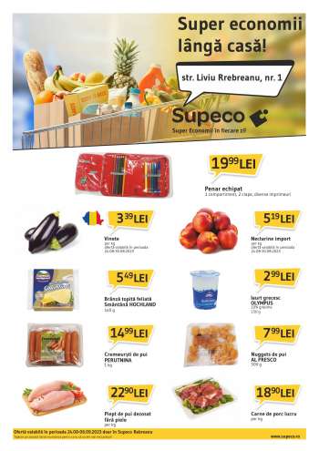 Cataloage Supeco - 24.08.2023 - 06.09.2023.