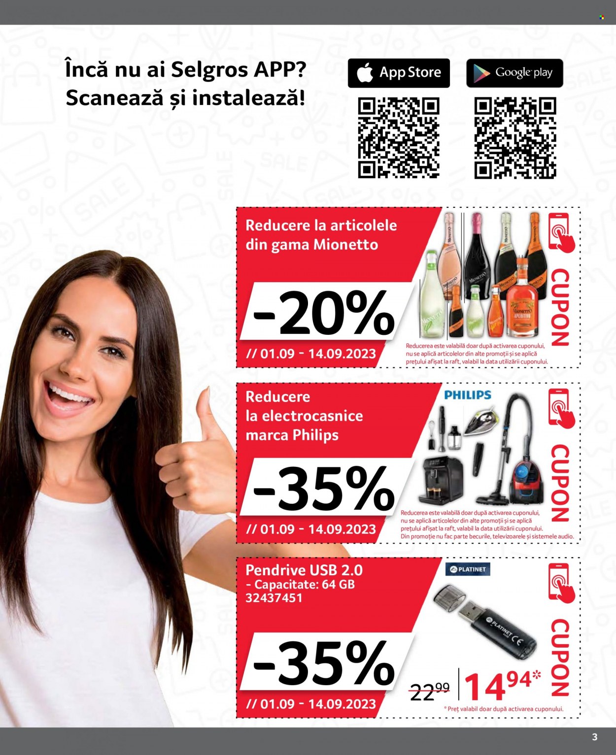 Catalog Selgros - 01.09.2023 - 14.09.2023. Pagina 3