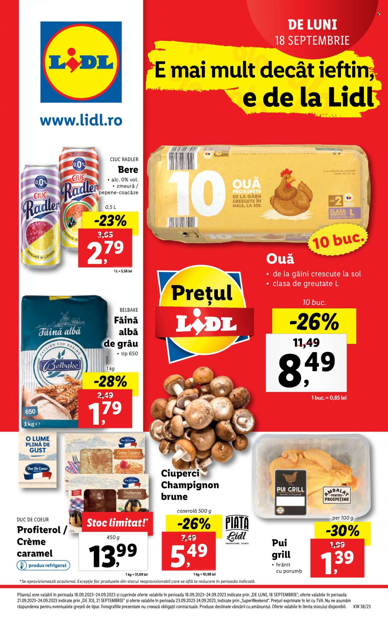 Catalog Lidl - 18.09.2023 - 24.09.2023. Pagina 1