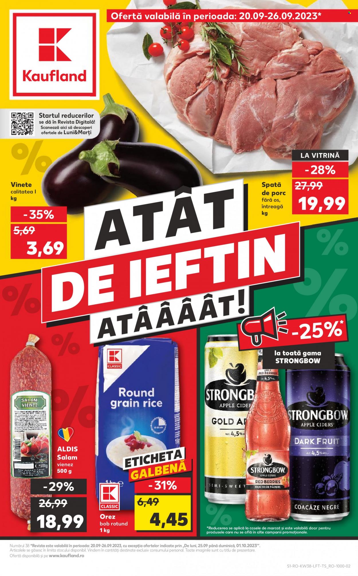 Catalog Kaufland - 20.09.2023 - 26.09.2023. Pagina 1