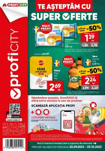 Cataloage Profi City - 20.09.2023 - 03.10.2023.