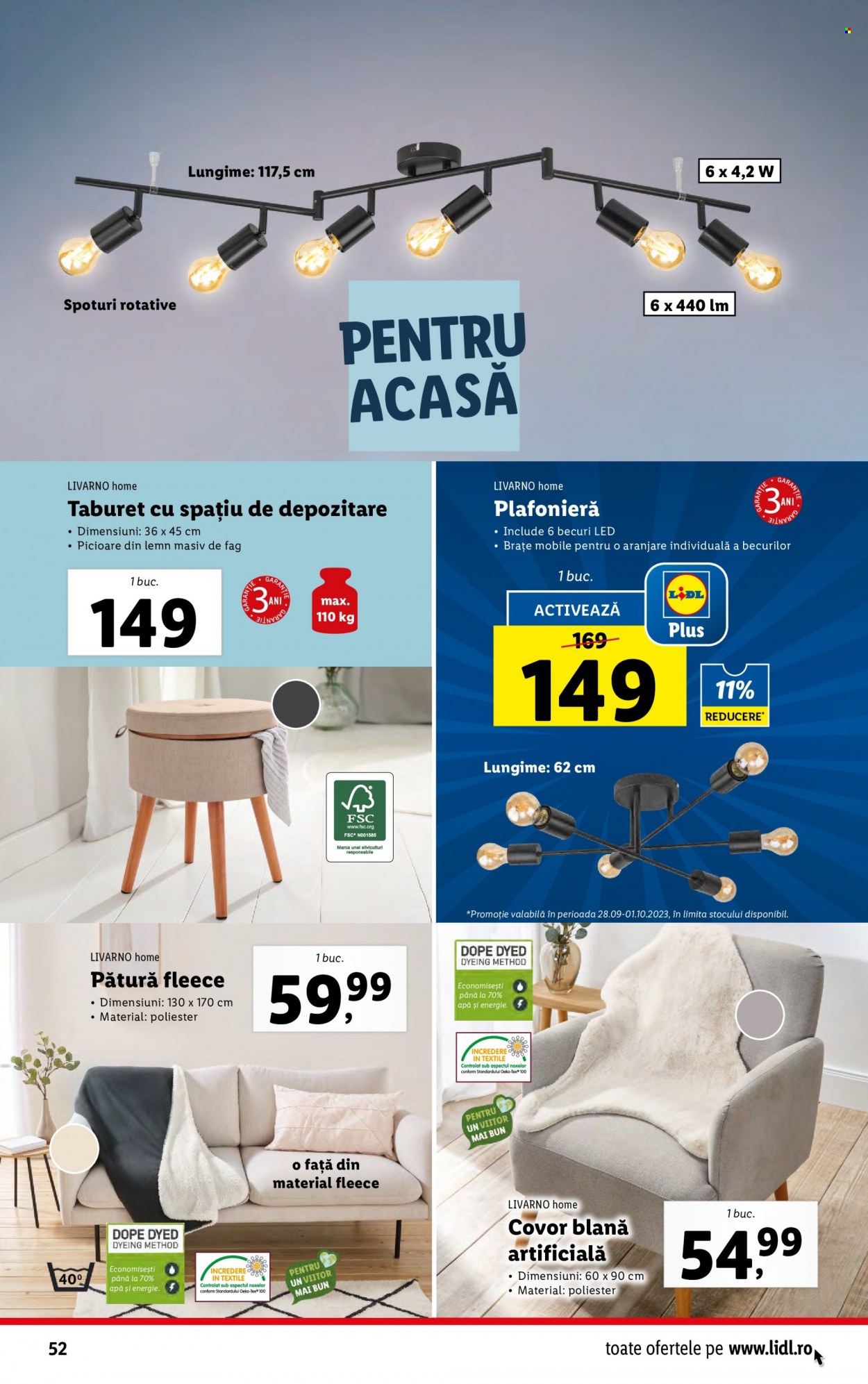 Catalog Lidl - 25.09.2023 - 01.10.2023. Pagina 52