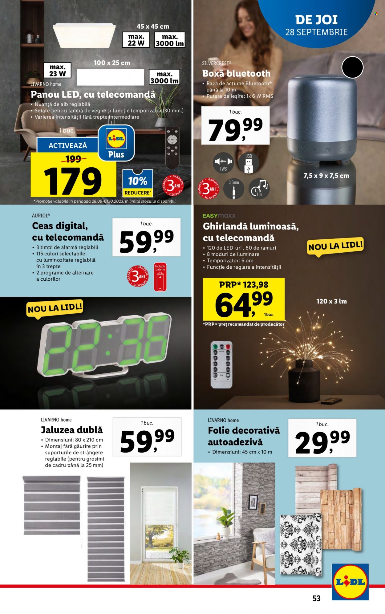 Catalog Lidl - 25.09.2023 - 01.10.2023. Pagina 53