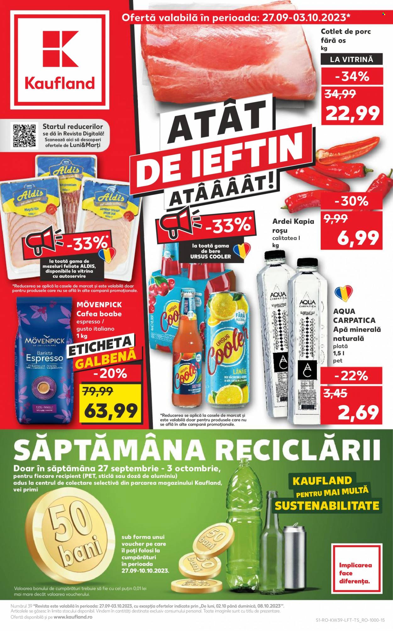 Catalog Kaufland - 27.09.2023 - 03.10.2023. Pagina 1