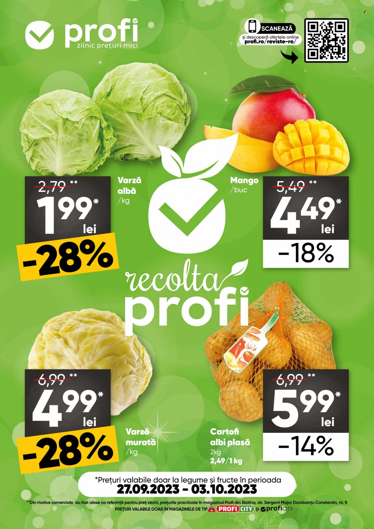 Catalog Profi City - 27.09.2023 - 03.10.2023. Pagina 1