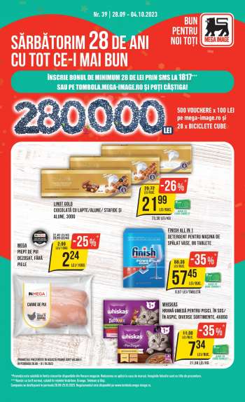 Cataloage Mega Image - 28.09.2023 - 04.10.2023.