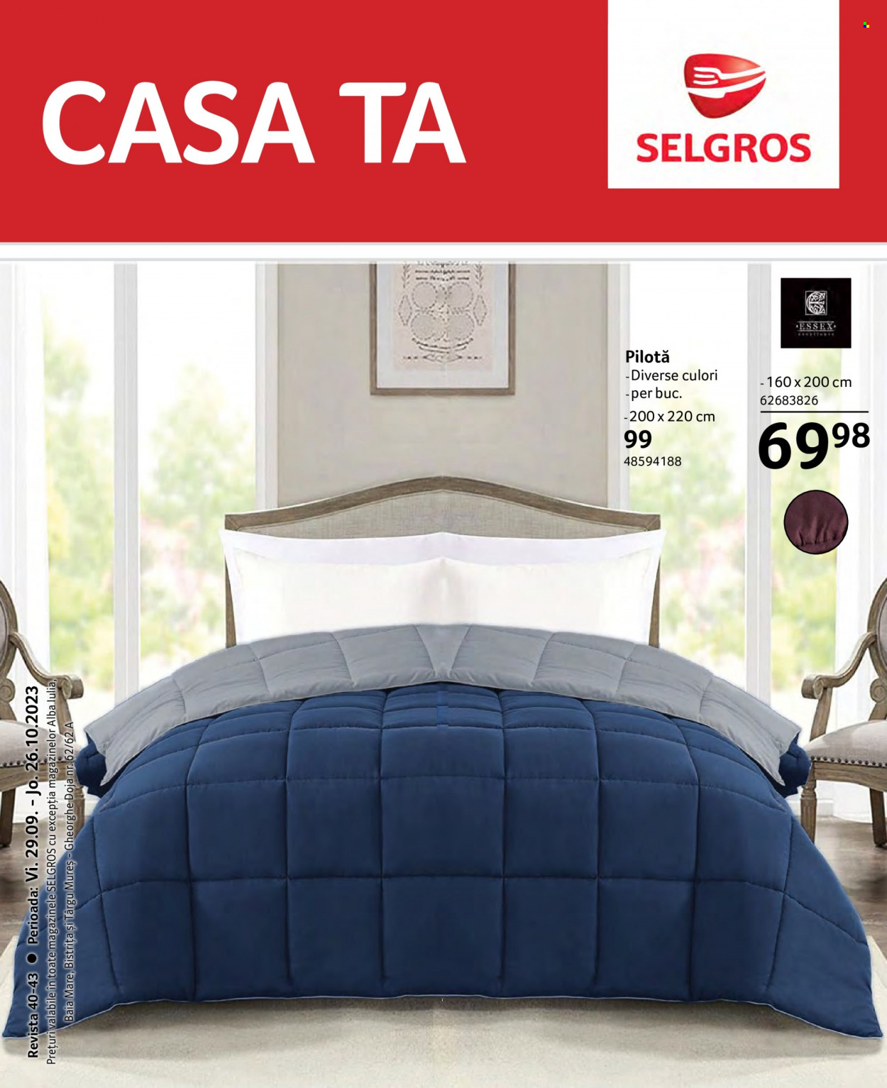 Catalog Selgros - 29.09.2023 - 26.10.2023. Pagina 1