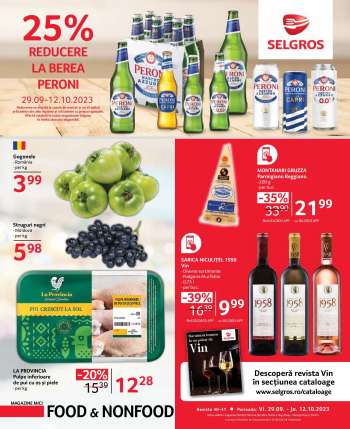 Cataloage Selgros - 29.09.2023 - 12.10.2023.