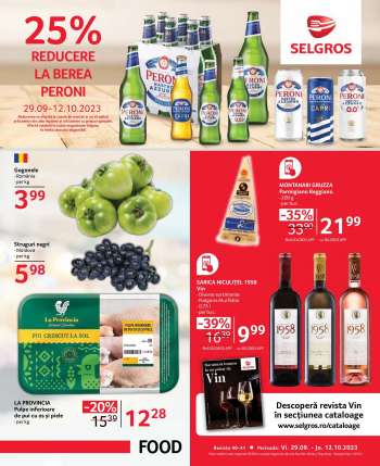 Cataloage Selgros - 29.09.2023 - 12.10.2023.