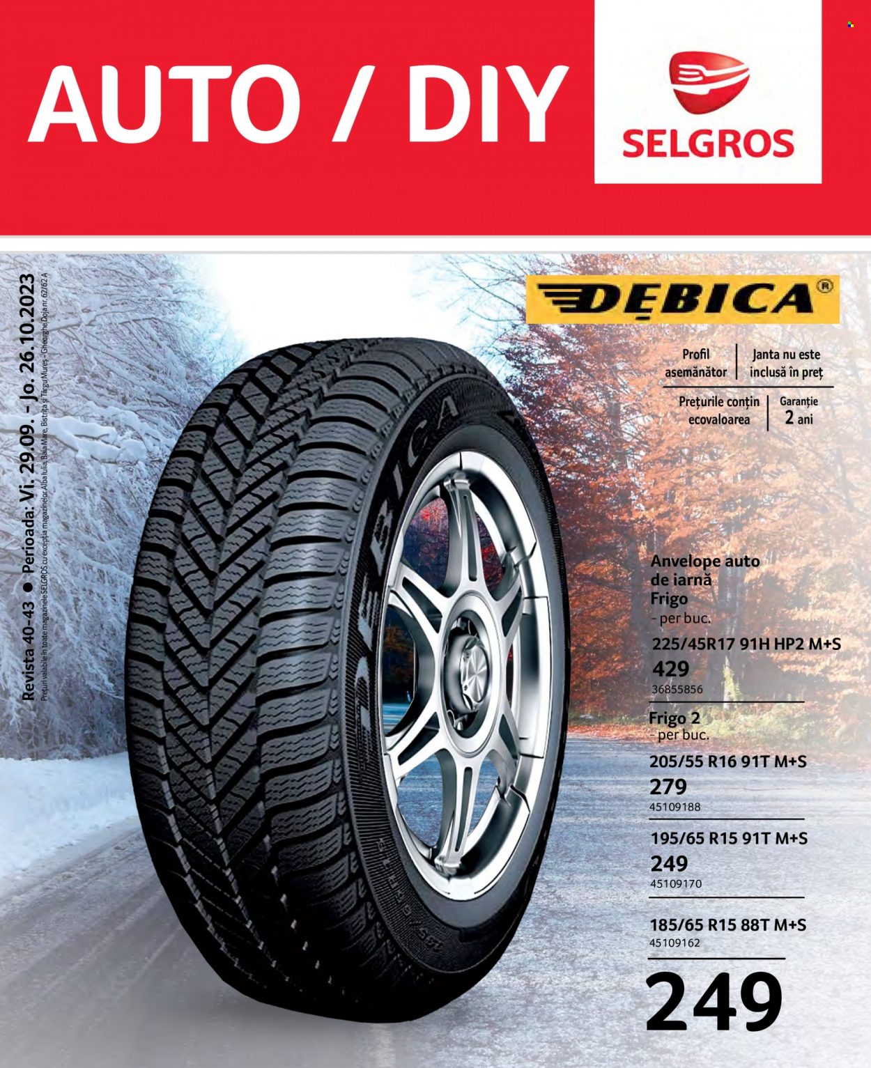 Catalog Selgros - 29.09.2023 - 26.10.2023. Pagina 1