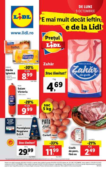 Cataloage Lidl - 09.10.2023 - 15.10.2023.