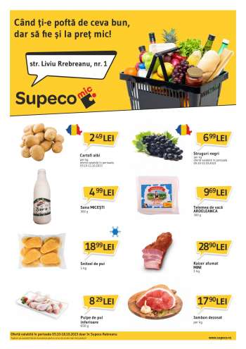 Cataloage Supeco - 05.10.2023 - 18.10.2023.