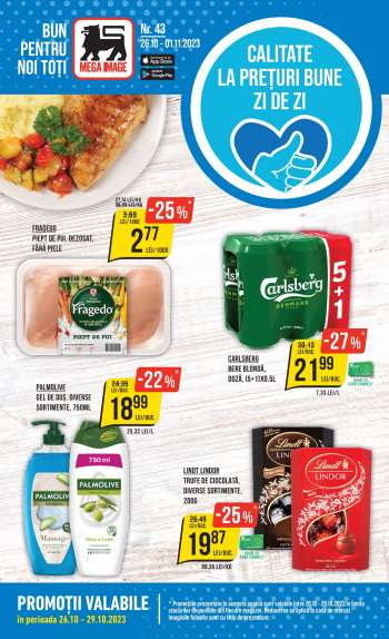 Cataloage Mega Image - 26.10.2023 - 01.11.2023.