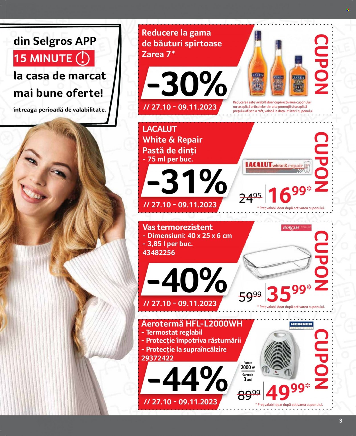Catalog Selgros - 27.10.2023 - 09.11.2023. Pagina 3
