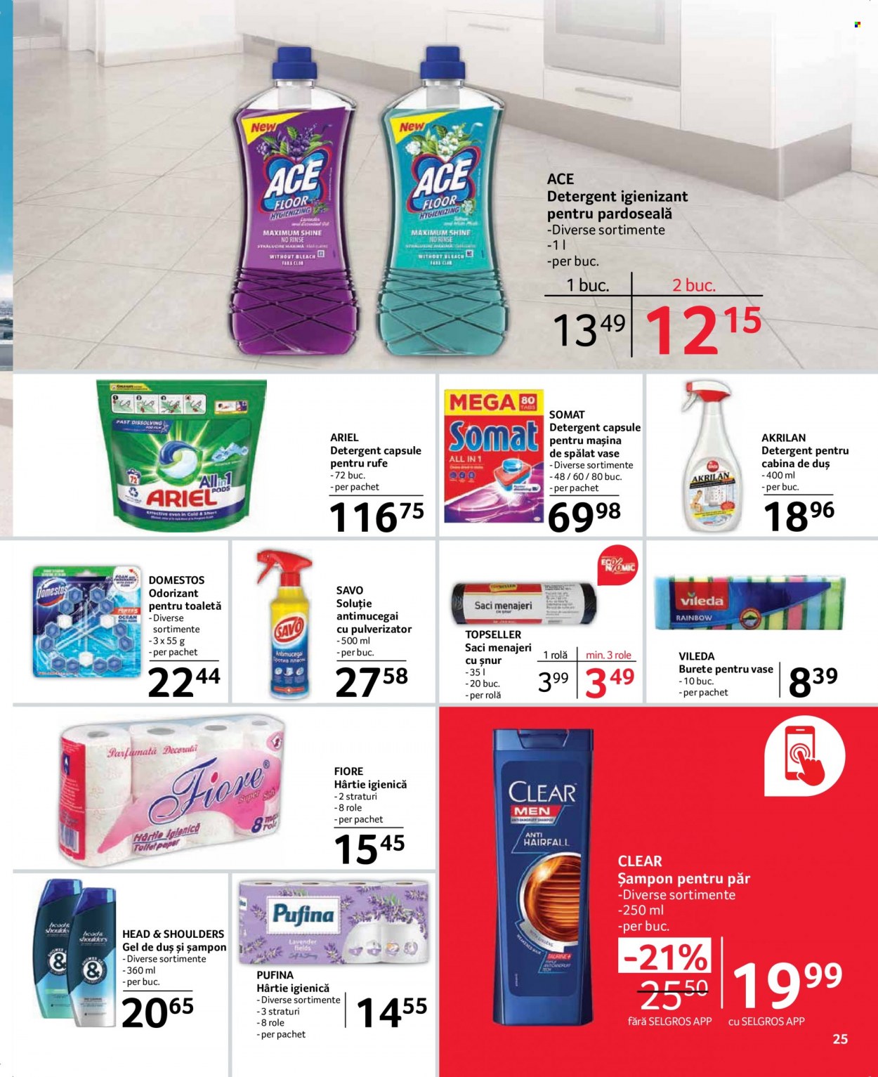 Catalog Selgros - 27.10.2023 - 09.11.2023. Pagina 25