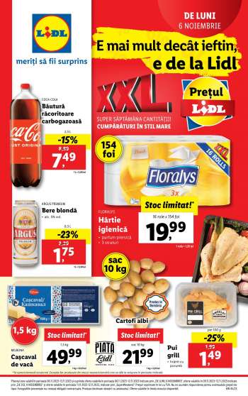 Cataloage Lidl - 06.11.2023 - 12.11.2023.