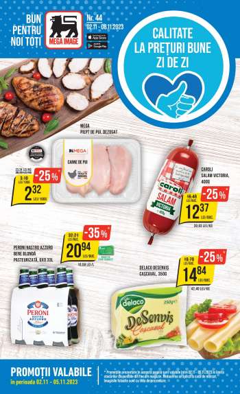 Cataloage Mega Image - 02.11.2023 - 08.11.2023.