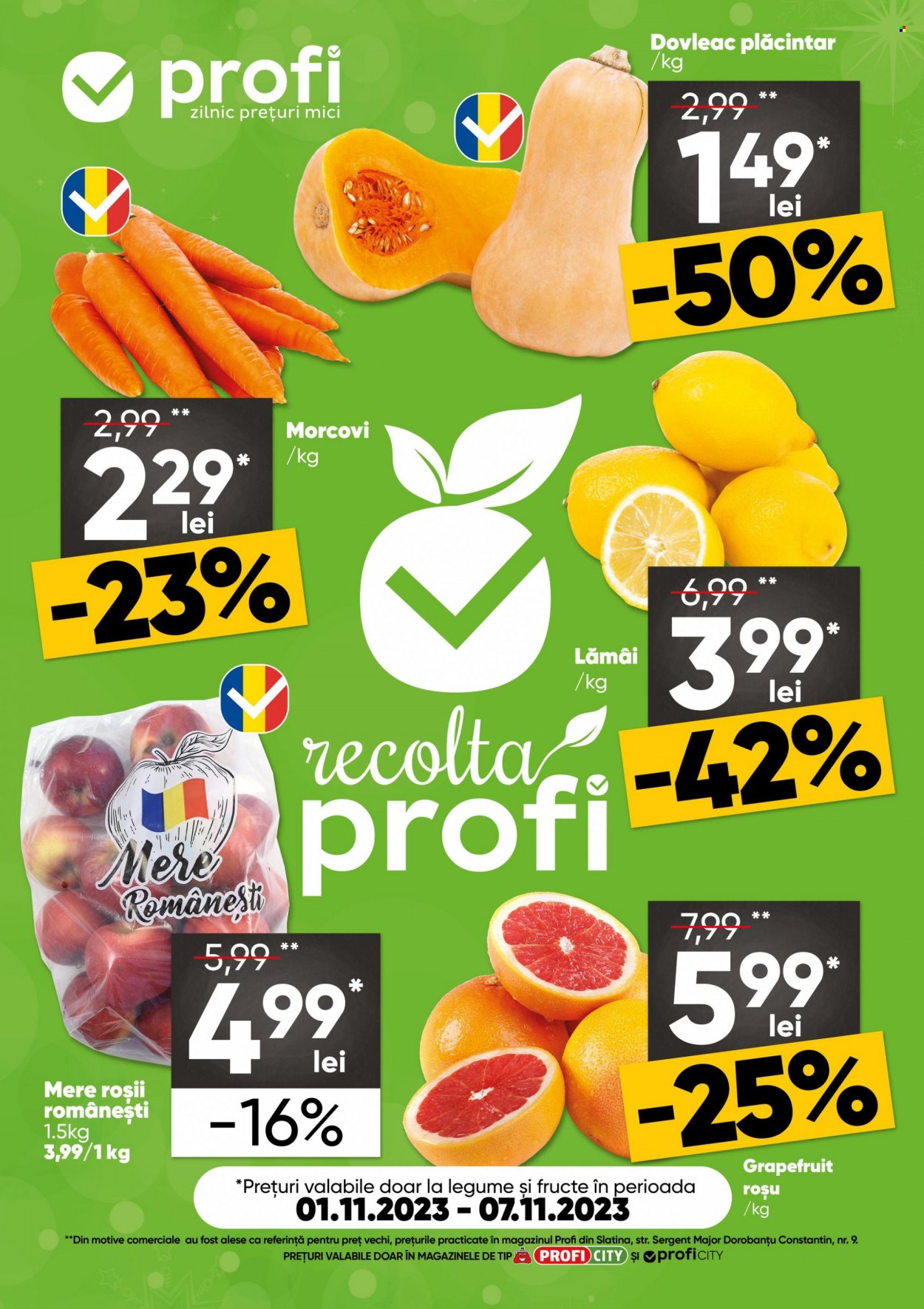 Catalog Profi City - 01.11.2023 - 07.11.2023. Pagina 1