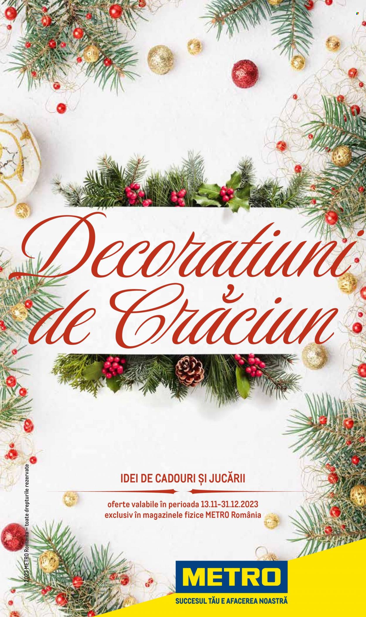 Catalog Metro - 13.11.2023 - 31.12.2023. Pagina 1