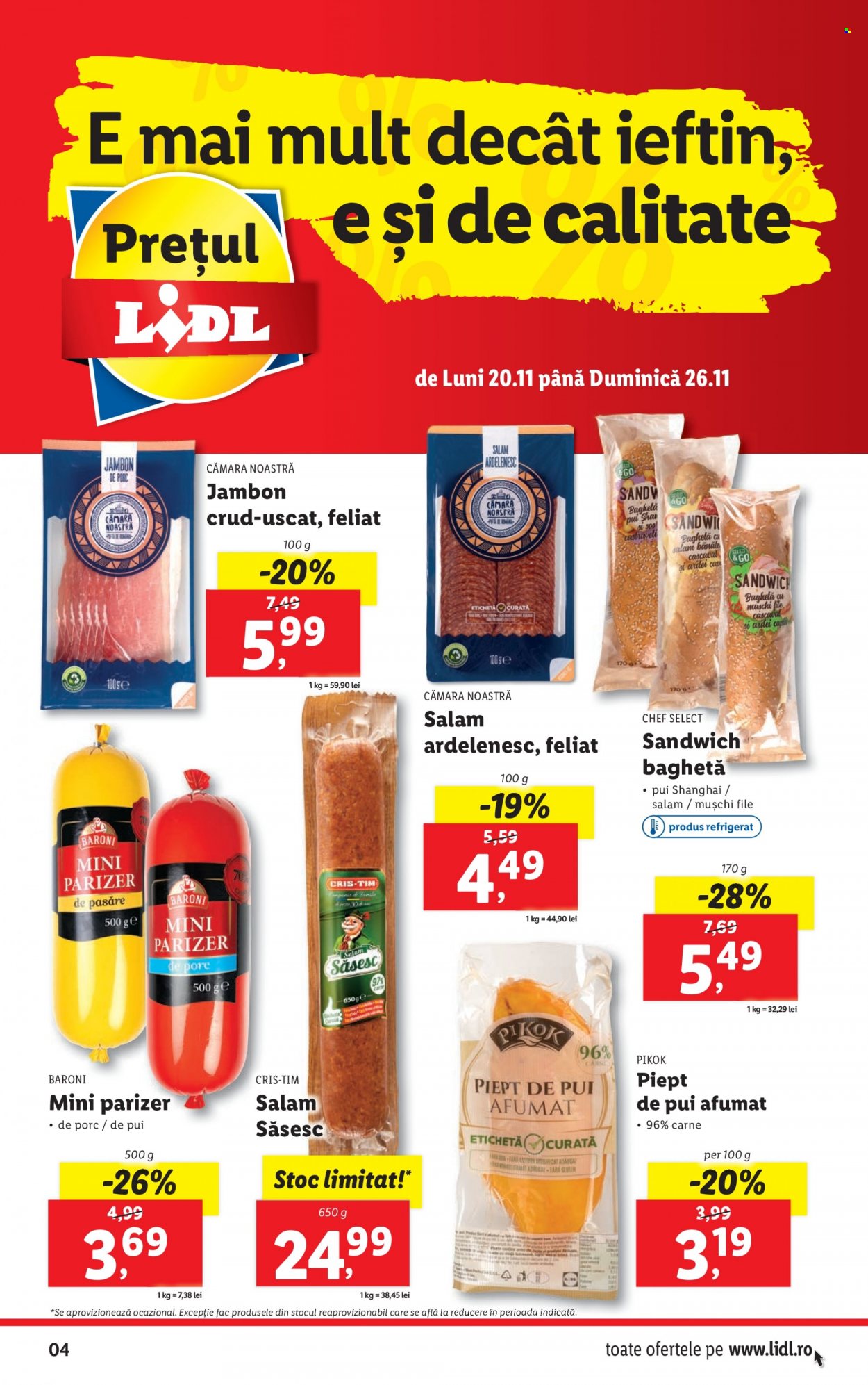 Catalog Lidl - 20.11.2023 - 26.11.2023. Pagina 4