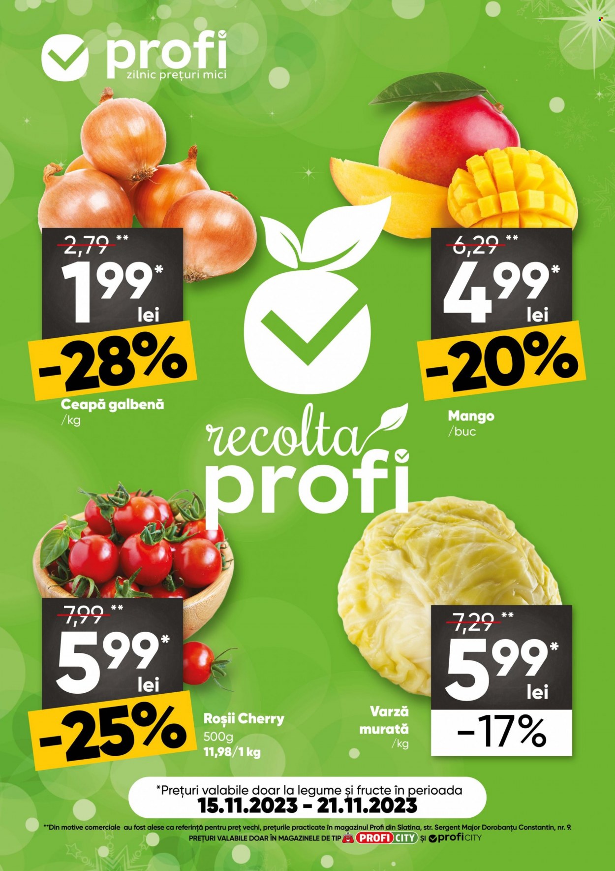 Catalog Profi City - 15.11.2023 - 21.11.2023. Pagina 1