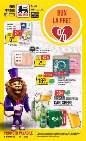Cataloage Mega Image - 16.11.2023 - 22.11.2023.
