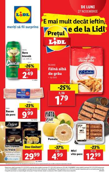 Cataloage Lidl - 27.11.2023 - 03.12.2023.