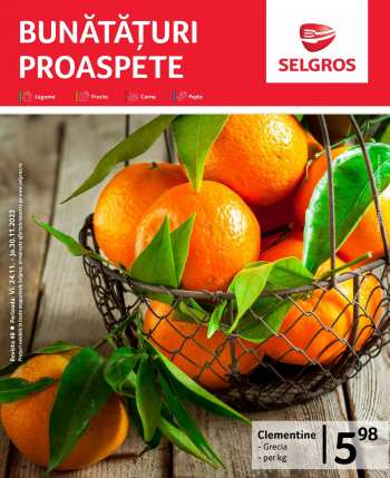Cataloage Selgros - 24.11.2023 - 30.11.2023.