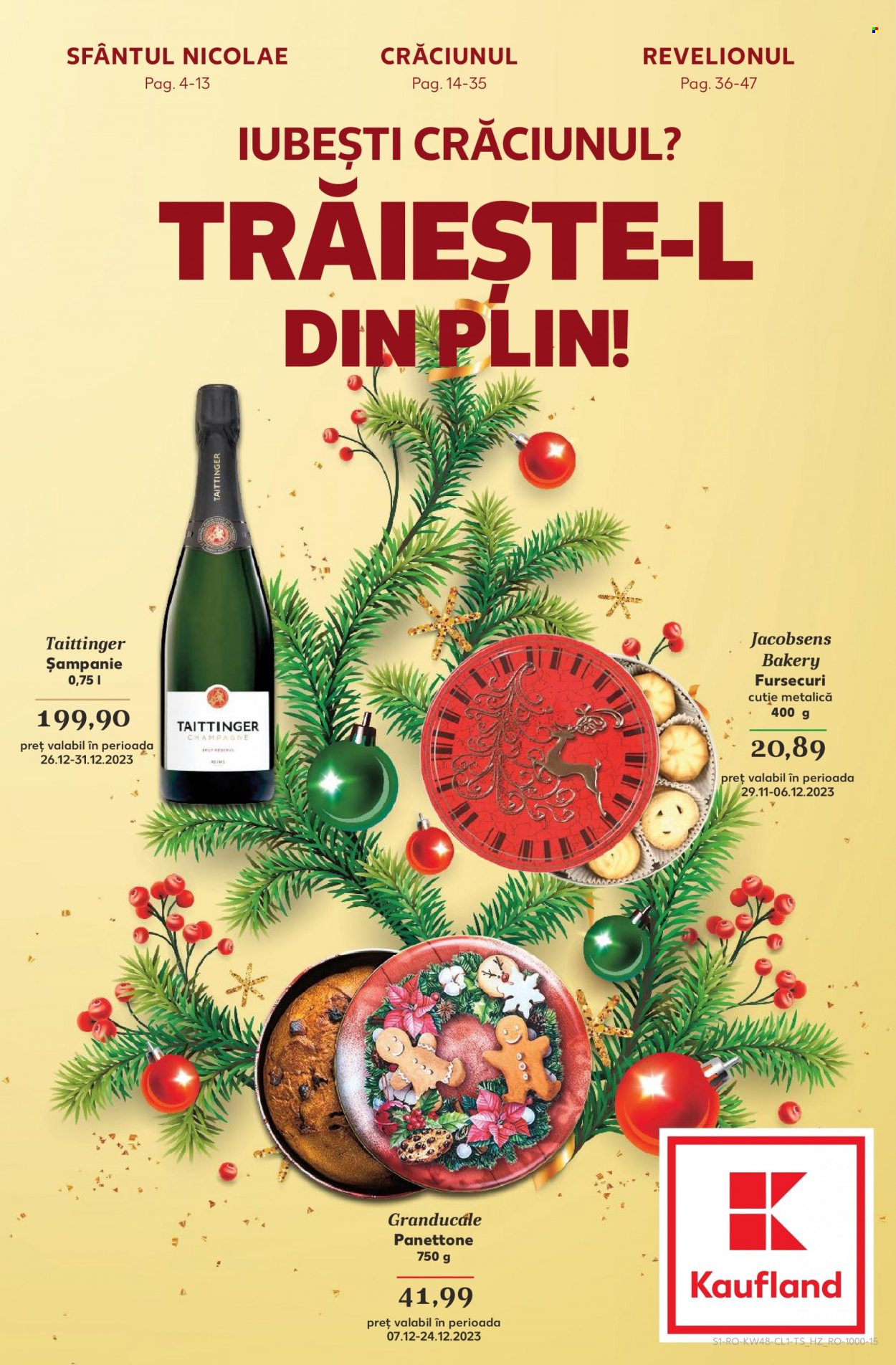 Catalog Kaufland - 29.11.2023 - 31.12.2023. Pagina 1