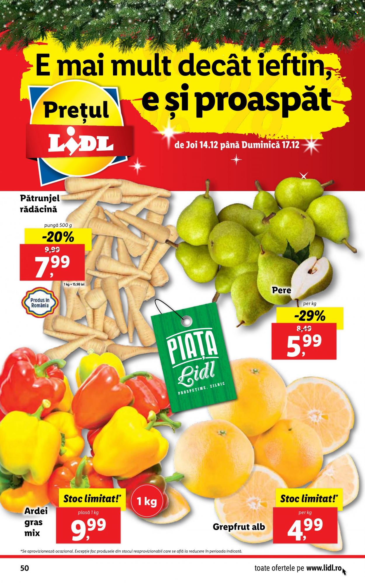 Catalog Lidl - 11.12.2023 - 17.12.2023. Pagina 50