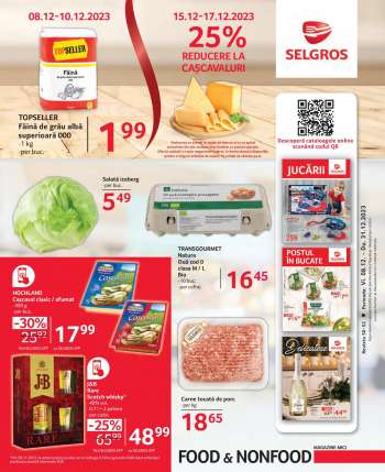 Cataloage Selgros - 08.12.2023 - 31.12.2023.