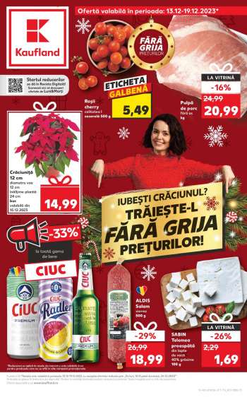 Cataloage Kaufland - 13.12.2023 - 19.12.2023.