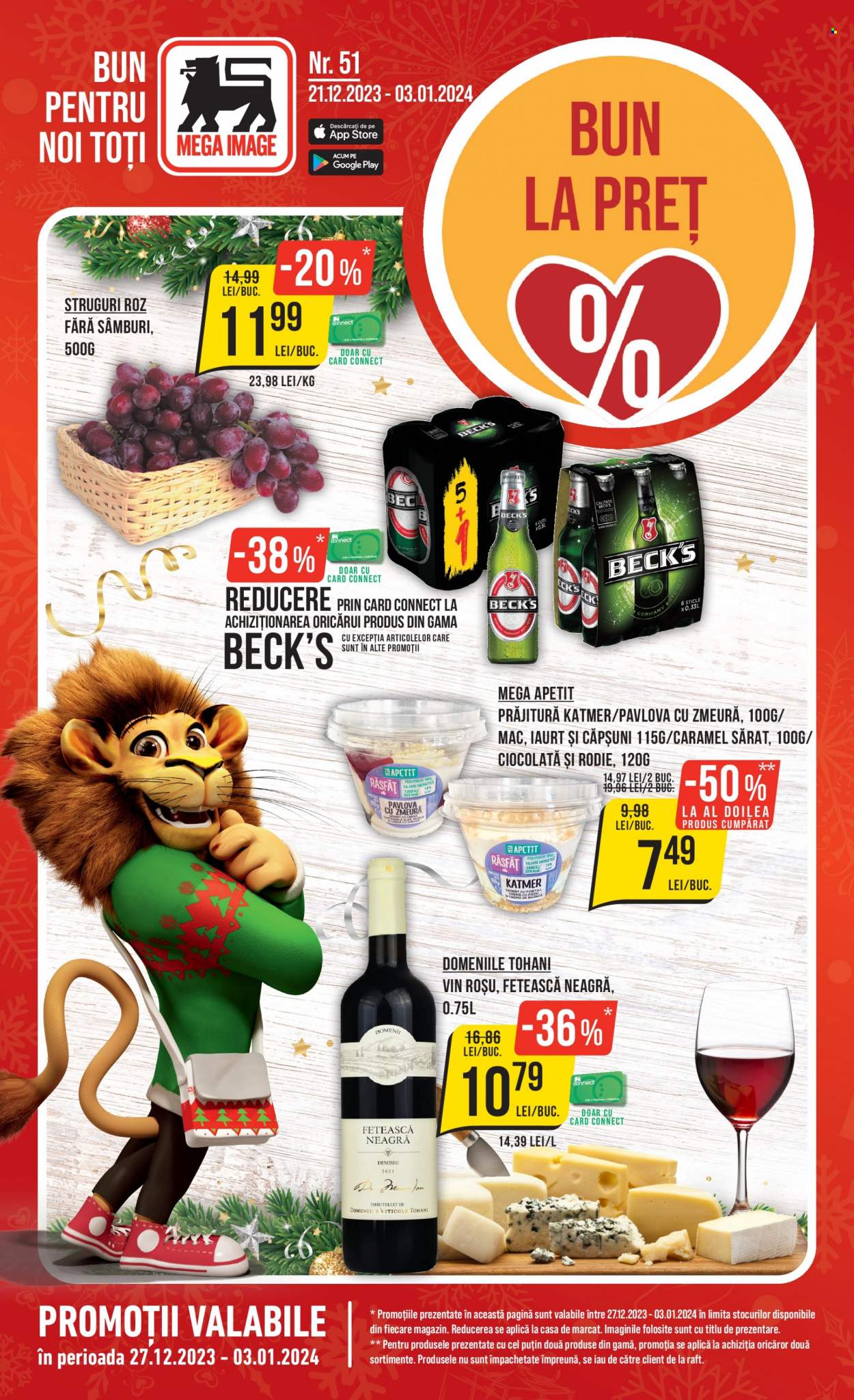 Catalog Mega Image - 21.12.2023 - 03.01.2024. Pagina 1
