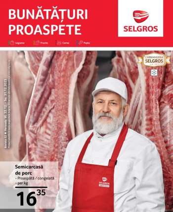 Cataloage Selgros - 22.12.2023 - 31.12.2023.